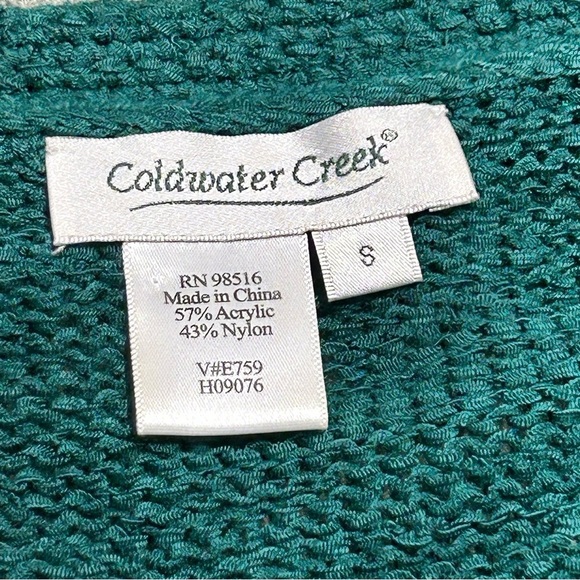 Goldwater Creek Knitted Cardigan Sweater | size S - Picture 5 of 7